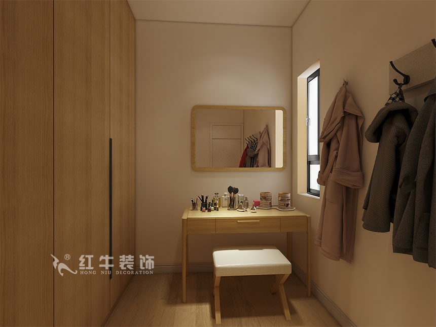 魏利利_津桥华府82㎡现代简约|颠覆传统客厅,即是休闲书吧又是影院11衣帽间