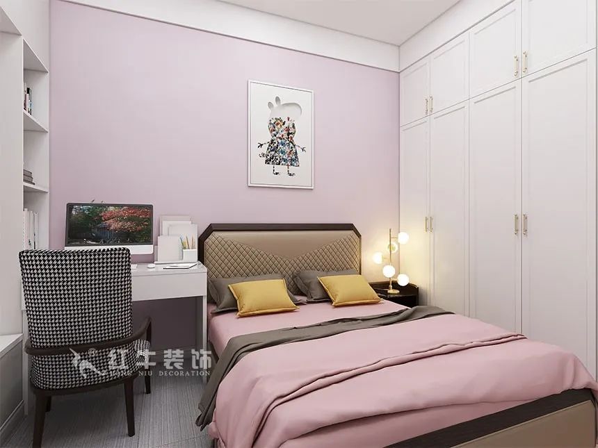 140㎡四房改三房,改善型住宅就要这样设计!(蔡成昊_泊云间140㎡现代轻奢风格_4室2厅2卫_新房装修_半包¥106935)12