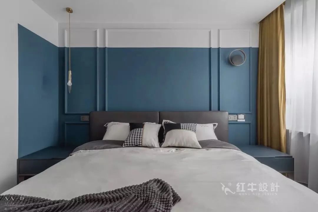 蒋琛_摩登7娱乐设计--电建洺悦府160㎡现代风格09效果图欣赏_主卧