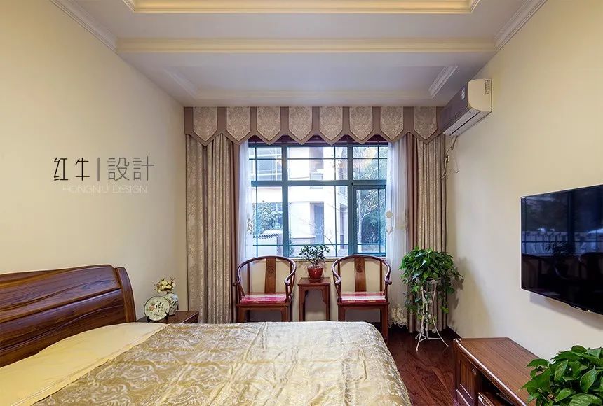 吴波_摩登7娱乐设计 · 大宅--280㎡ · 中式古典风格 · 汤山东湖丽岛09