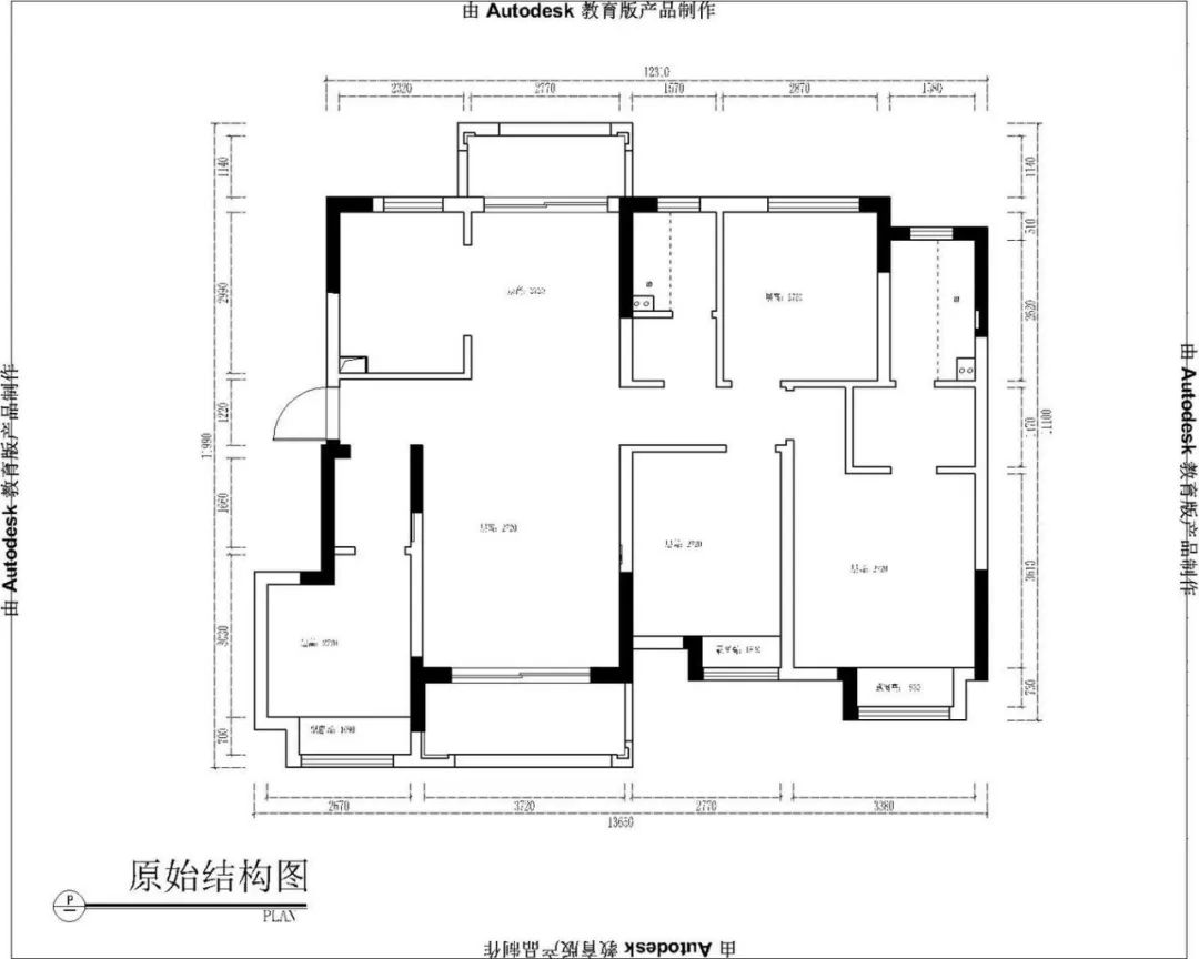 张桐玮_摩登7娱乐设计--电建洺悦府130㎡北欧风格02户型分析