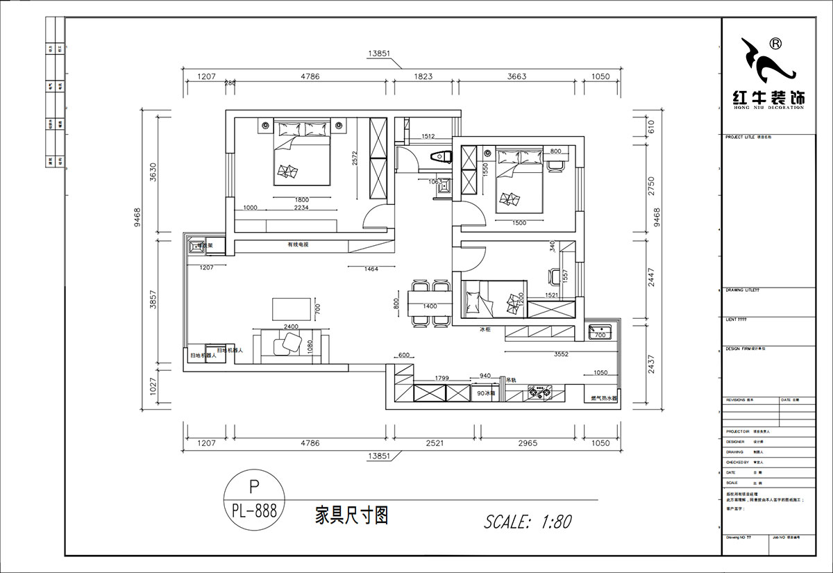 顾娟|月牙湖花园17-202-107㎡-现代简约风格|3室2厅1卫|旧房装修|定制家|全包14