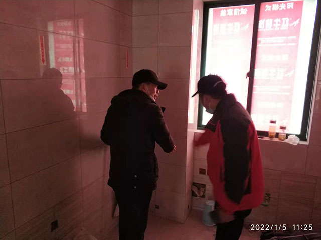 新年伊始！直击摩登7娱乐2022年首次工地巡检现场！